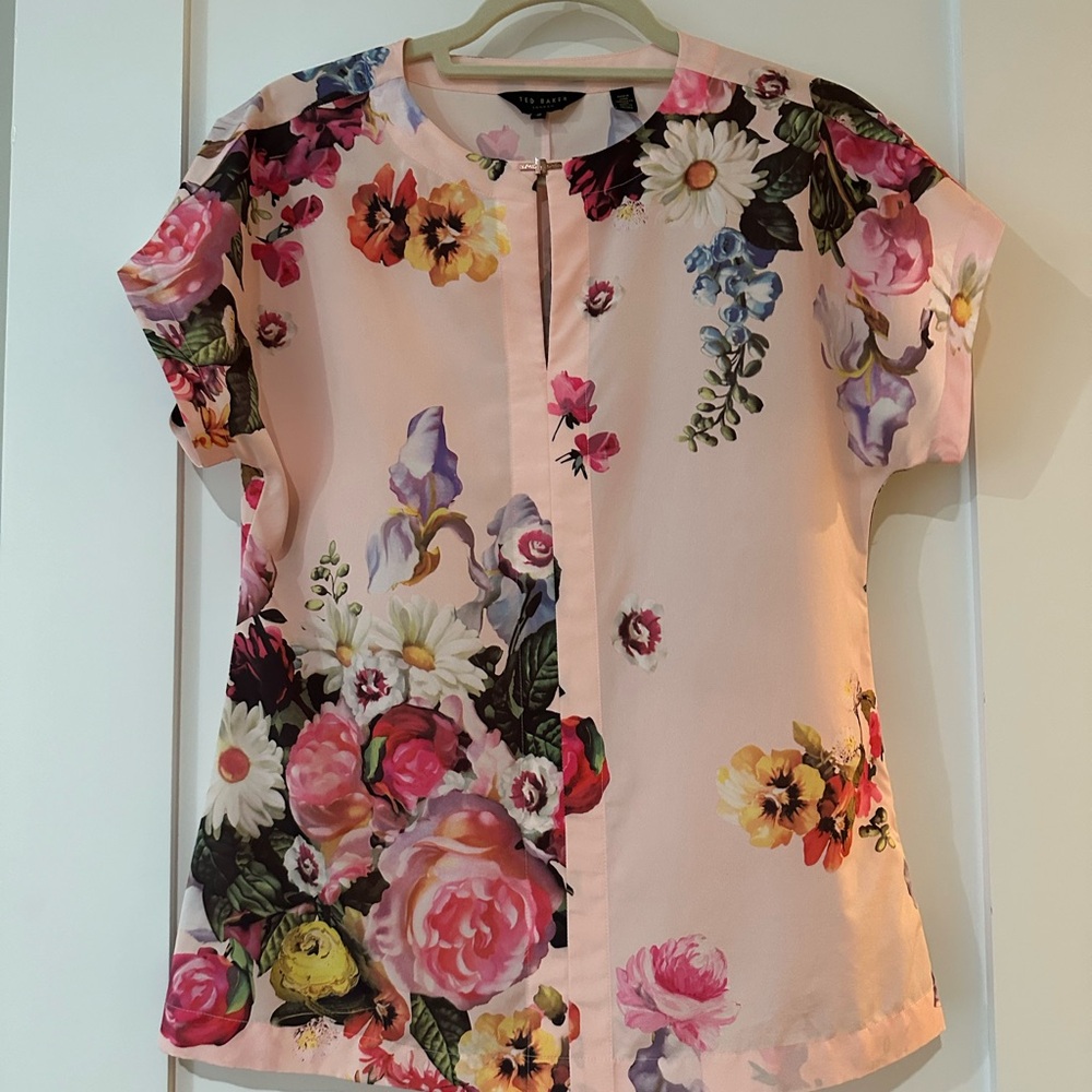 Ted Baker Pink Floral Top